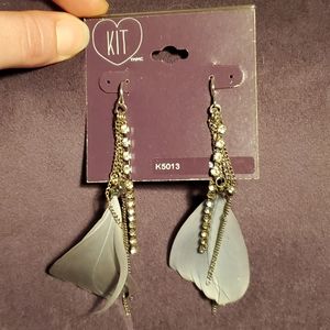 KIT Jewelery Feather Earrings